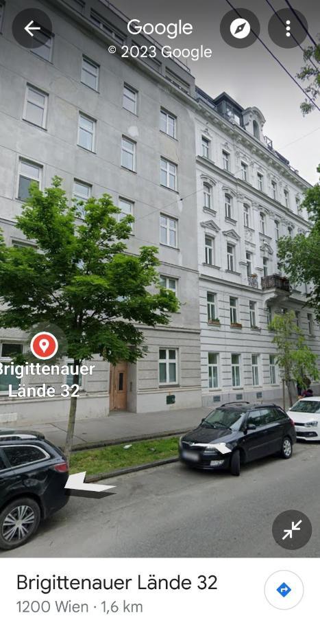 Schoene Altbauwohnung Wien Zentrum Brigittenauer Laende 32 Eksteriør bilde